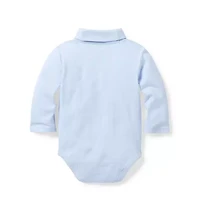 Baby Shawl Collar Bodysuit
