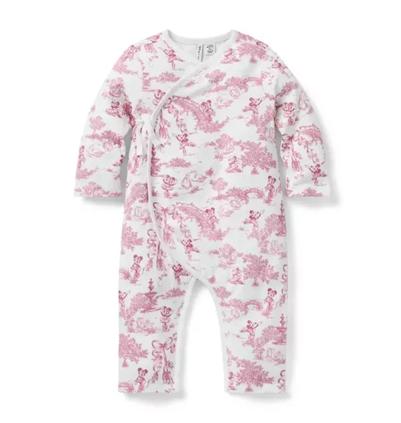 Baby Disney Minnie Mouse Ballet Toile Wrap One-Piece