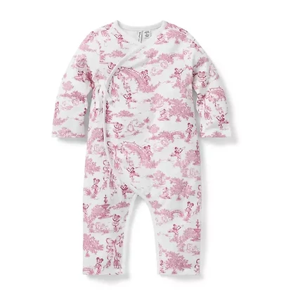 Baby Disney Minnie Mouse Ballet Toile Wrap One-Piece