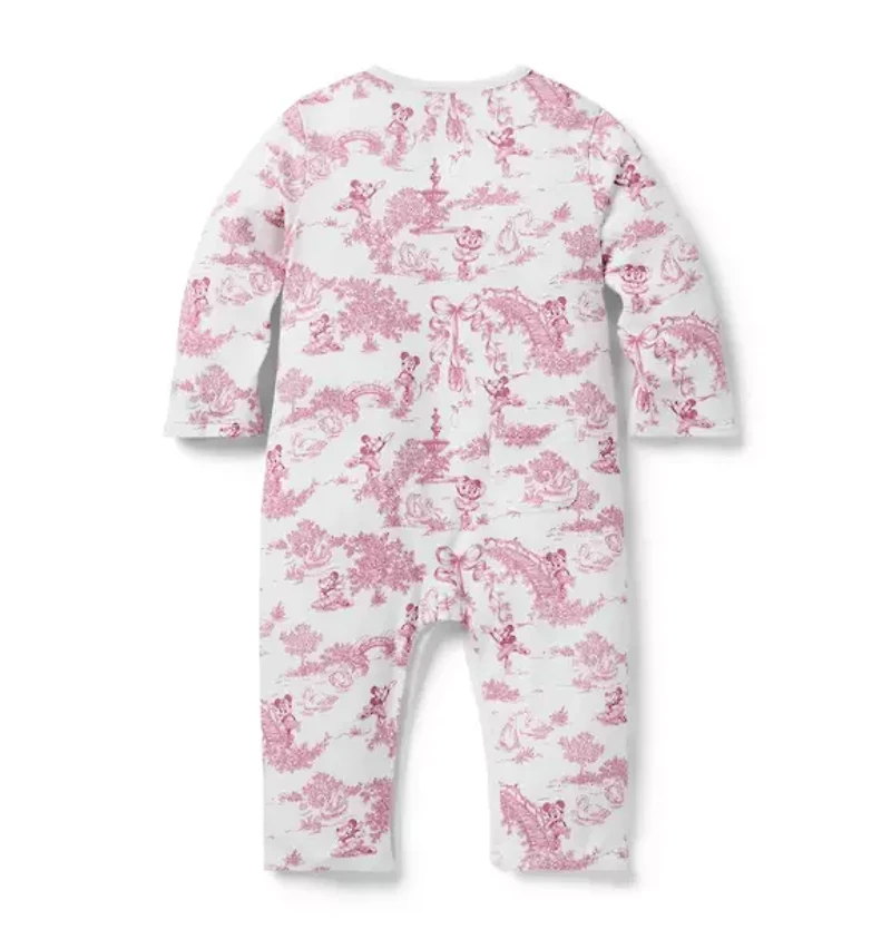 Baby Disney Minnie Mouse Ballet Toile Wrap One-Piece