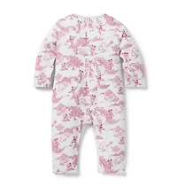 Baby Disney Minnie Mouse Ballet Toile Wrap One-Piece