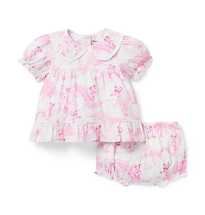 Baby Disney Minnie Mouse Ballet Toile Matching Set