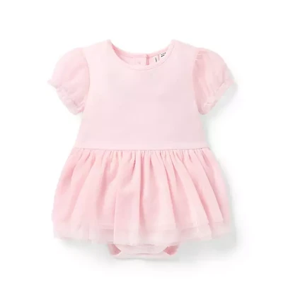Baby Ballet Ruffle Romper