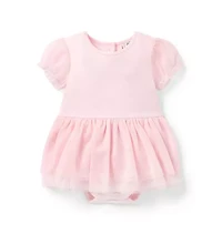 Baby Ballet Ruffle Romper