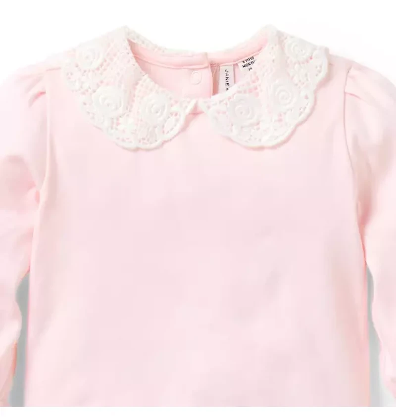 Baby Lace Collar Bodysuit