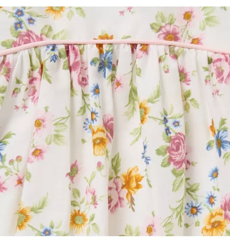 Baby Floral Border Dress