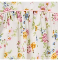 Baby Floral Border Dress