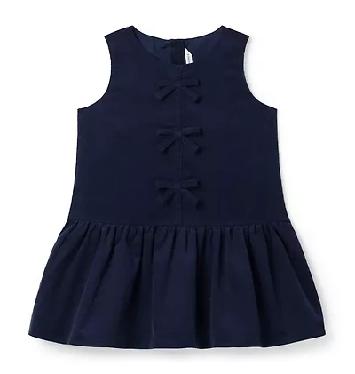 The Corduroy Bow Dress