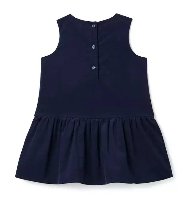 The Corduroy Bow Dress