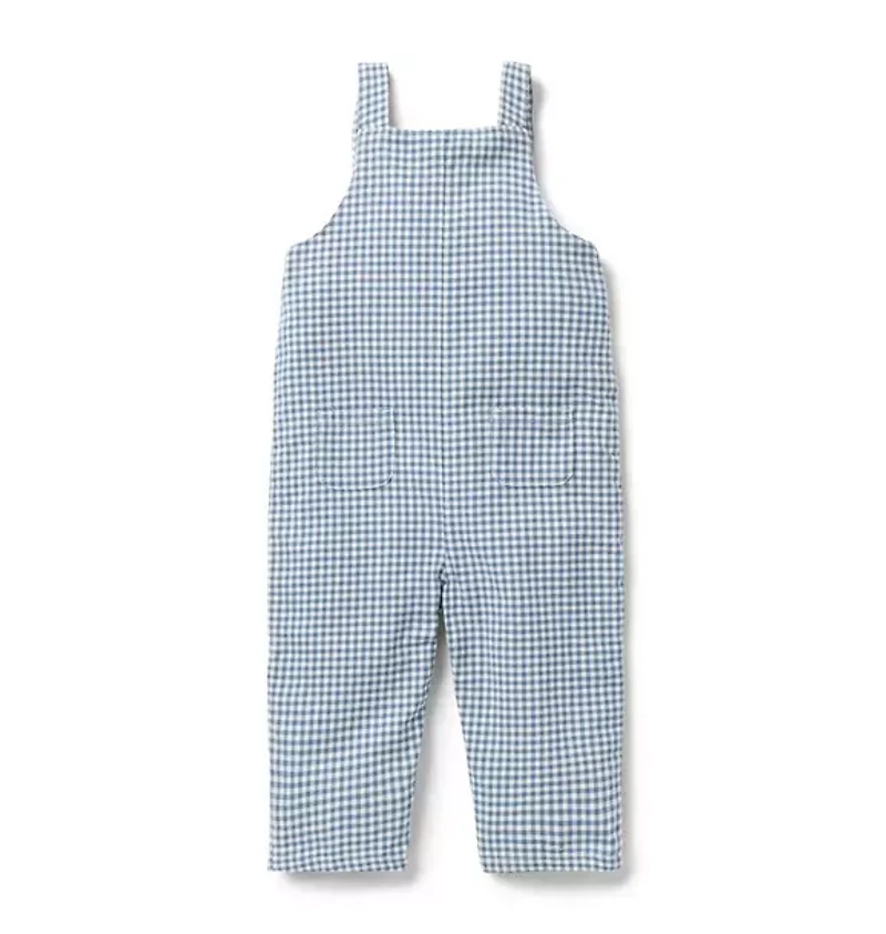 Baby Gingham Dog Overall
