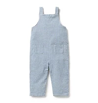 Baby Gingham Dog Overall