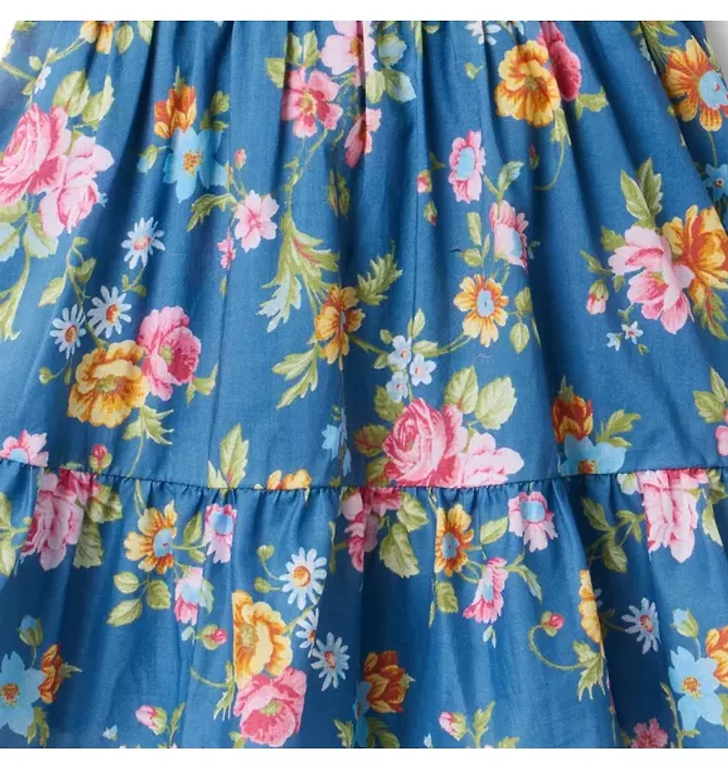 The Floral Puff Sleeve Dress