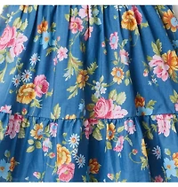 The Floral Puff Sleeve Dress