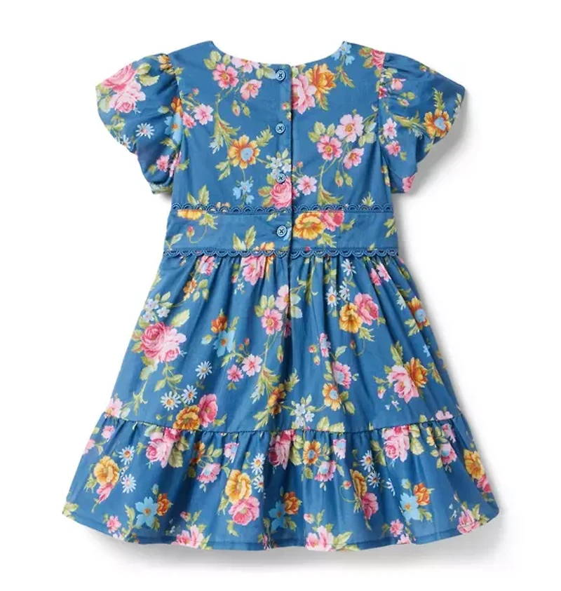 The Floral Puff Sleeve Dress