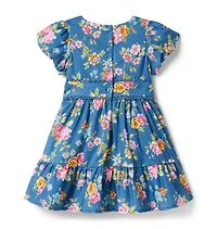 The Floral Puff Sleeve Dress