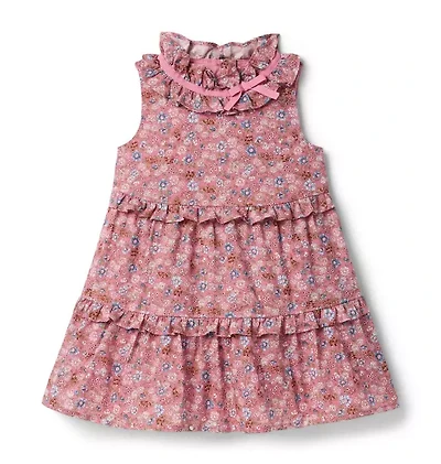 Ditsy Floral Ruffle Dress