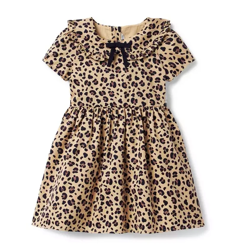 The Leopard Bow Dress