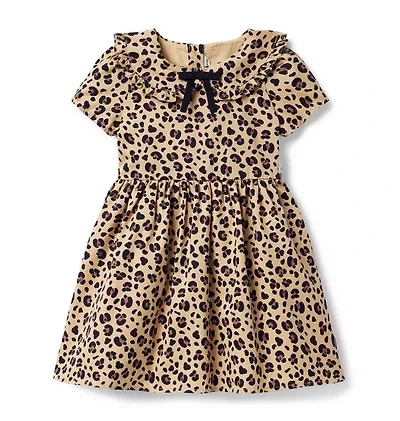 The Leopard Bow Dress