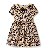 The Leopard Bow Dress