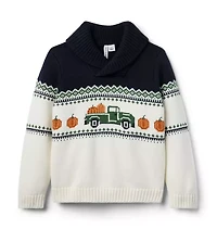 The Pumpkin Fair Isle Sweater