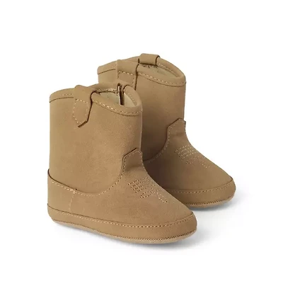 Baby Sueded Cowboy Boot