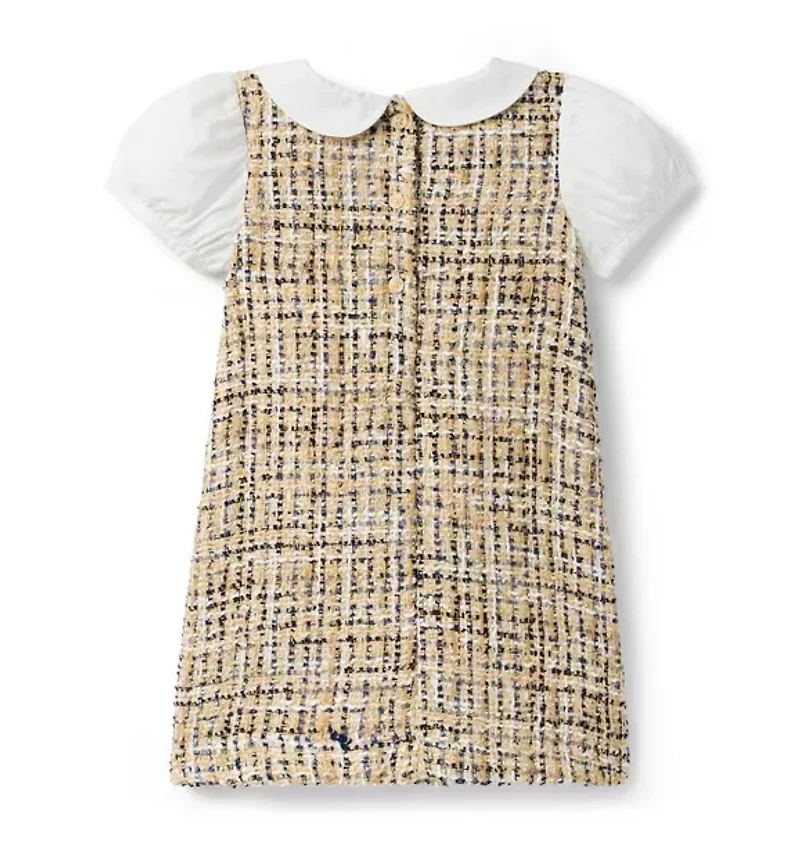 The Tweed Puff Sleeve Dress