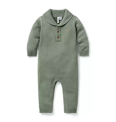 Baby Cowboy Sweater One-Piece