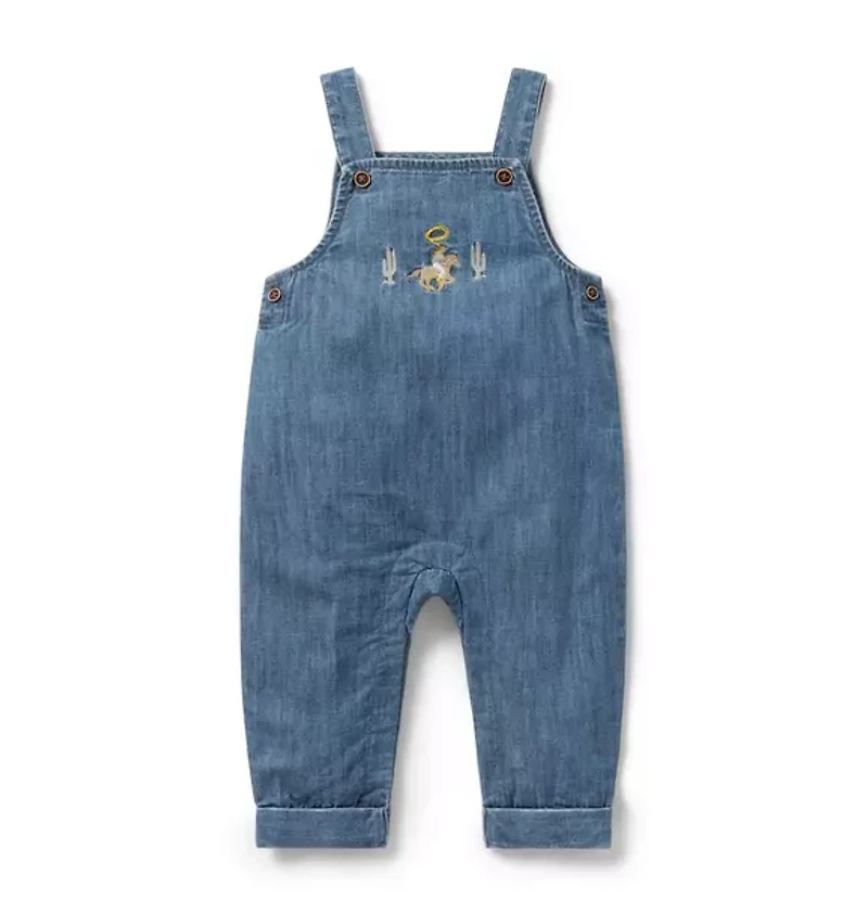 Baby Cowboy Chambray Overall