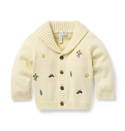The Western Icon Baby Cardigan