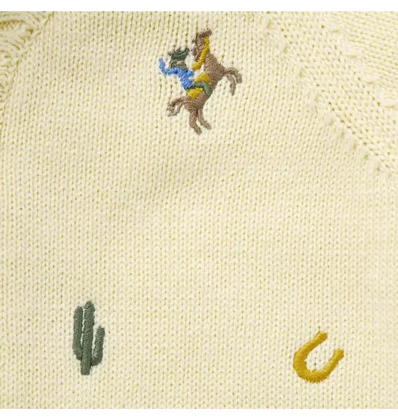 The Western Icon Baby Cardigan