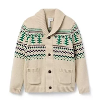 The Evergreen Fair Isle Cardigan