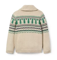 The Evergreen Fair Isle Cardigan