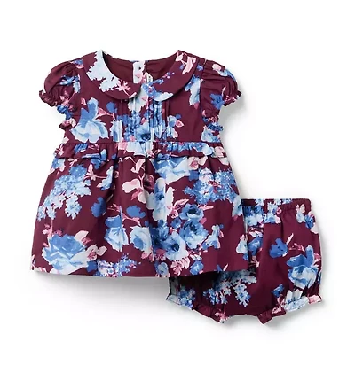 The Fall Floral Matching Baby Set