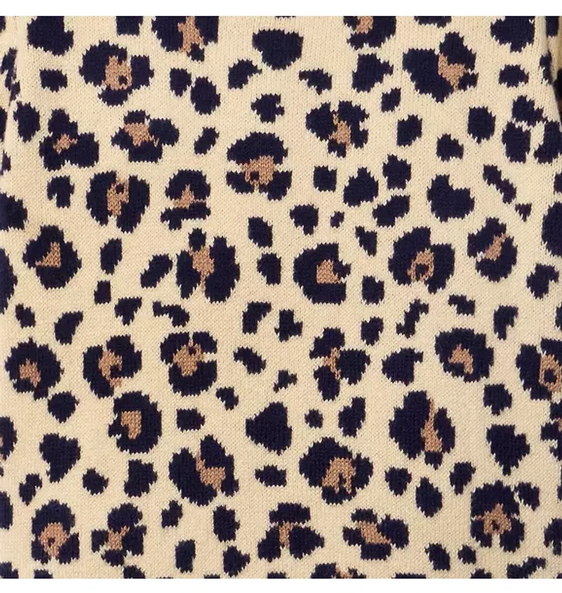 Leopard Sweater Top