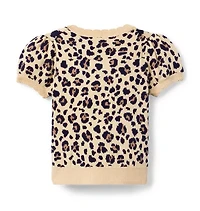 Leopard Sweater Top