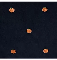 Embroidered Pumpkin Corduroy Dress