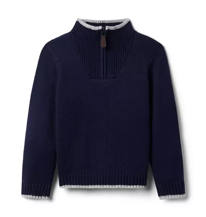 The Half Zip Sweater