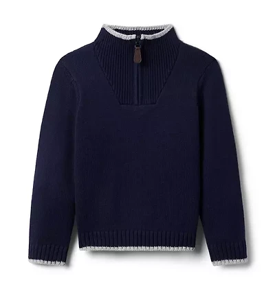 The Half Zip Sweater