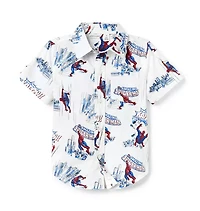 Marvel Spider-Man Poplin Shirt