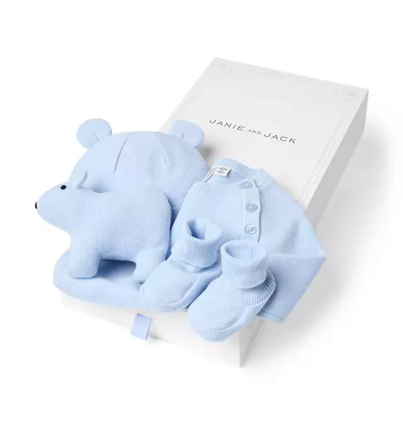 Baby Bundle of Love Textured Knit Gift Set