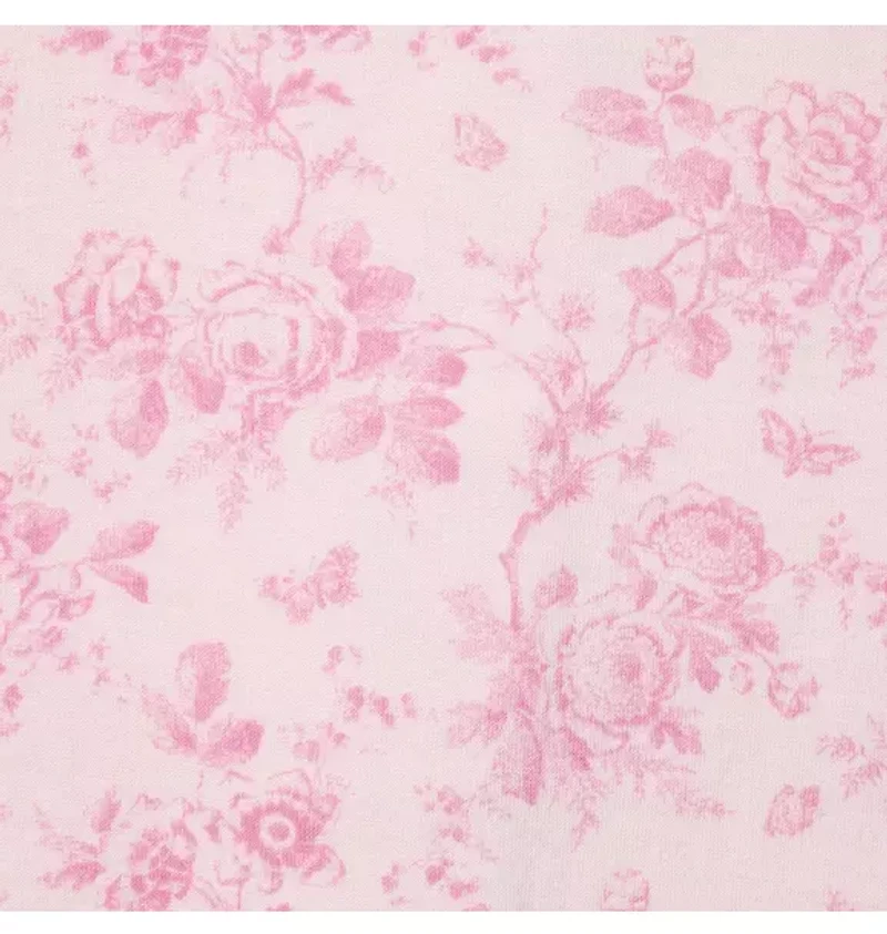 Baby Floral Toile Footed One-Piece