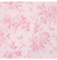 Baby Floral Toile Footed One-Piece