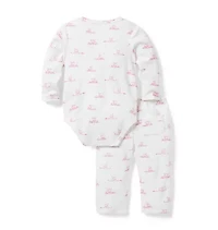 Baby Lamb Wrap Matching Set