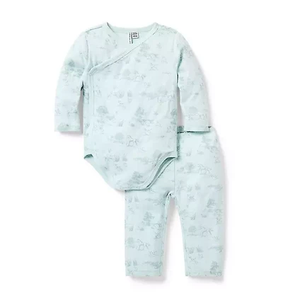 Baby Duckling Wrap Matching Set