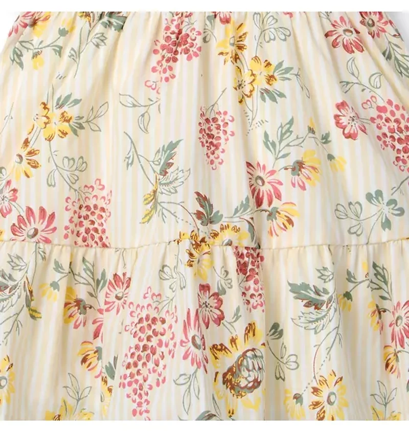 Floral Striped Dress