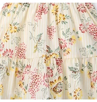 Floral Striped Dress