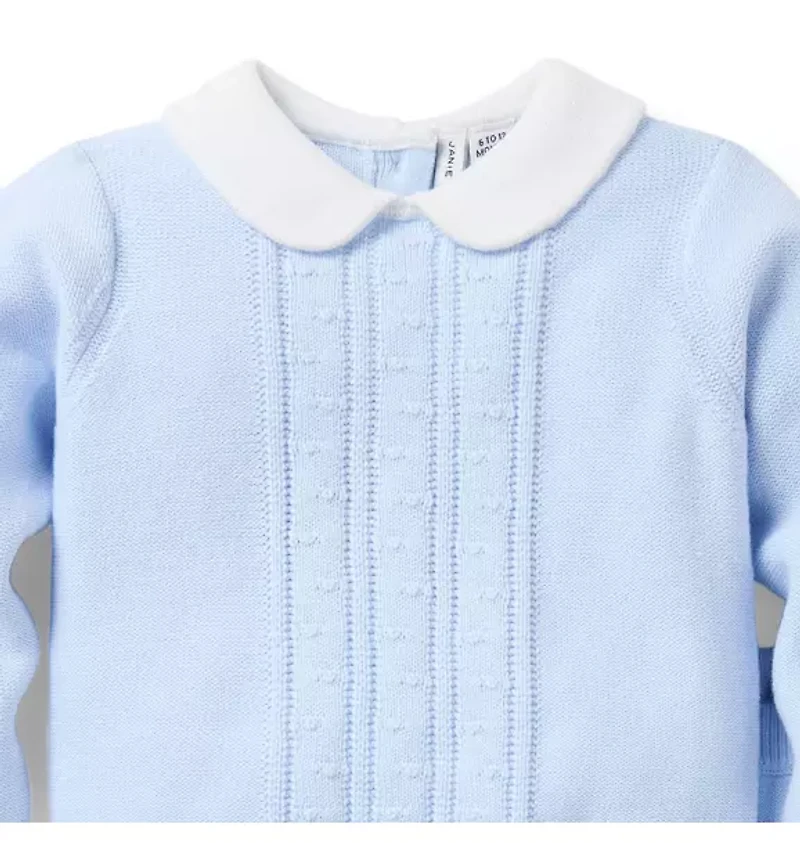 Baby Collared Matching Sweater Set