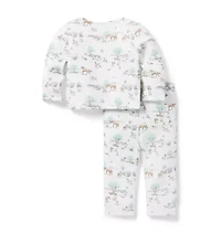 Baby Quilted Meadow Toile Matching Set