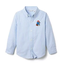 Paddington™ x Janie and Jack Striped Oxford Shirt