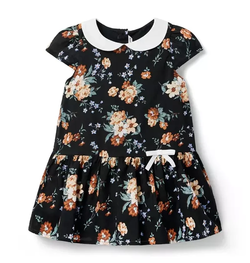 Floral Collared Dress